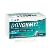 Donormyl 15 Mg Comprimés Pelliculés Sécables T/10 à GRENOBLE