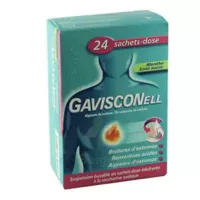 Gavisconell Menthe Sans Sucre, Suspension Buvable 24 Sachets à GRENOBLE