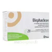 Blephaclean Compresses Stériles Nettoyantes Par 20 à GRENOBLE