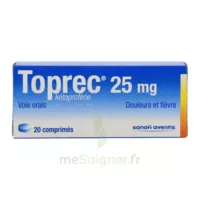 Toprec 25 Mg Comprimés Plq/20 à GRENOBLE