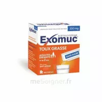 Exomuc 200 Mg, Granulés Pour Solution Buvable En Sachet 24 Sachets/3g à GRENOBLE